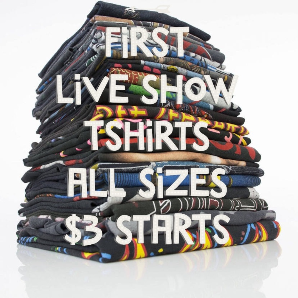 Tshirts! First show!